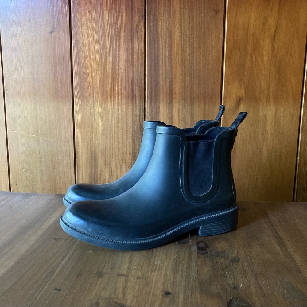 Madewell black Chelsea boots